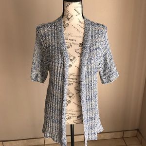 📦SOLD📦  Barely used Chico’s Cardigan Blu/Wht